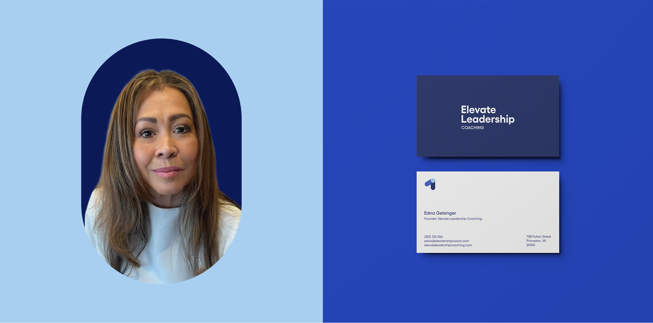 Headshot and business card design